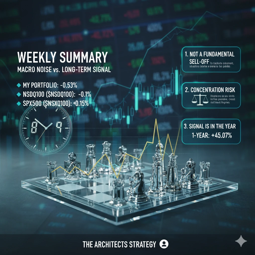 Original published illustration: Weekly Summary: A Week of Macro Noise vs. Long-Term Signal